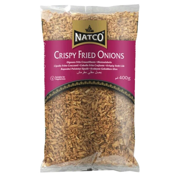 Natco Crispy Fried Onions 400g @SaveCo Online Ltd