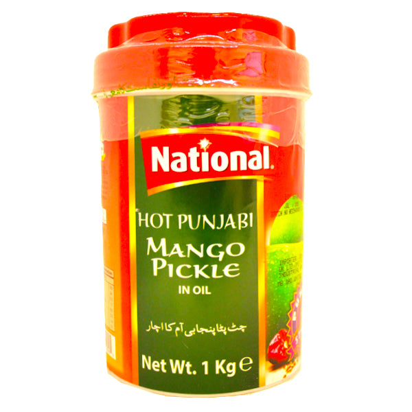 National Hot Punjabi Mango Pickle 1kg @SaveCo Online Ltd