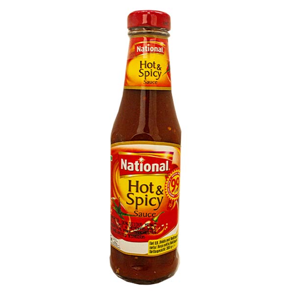 National Hot & Spicy Sauce 300ml @SaveCo Online Ltd