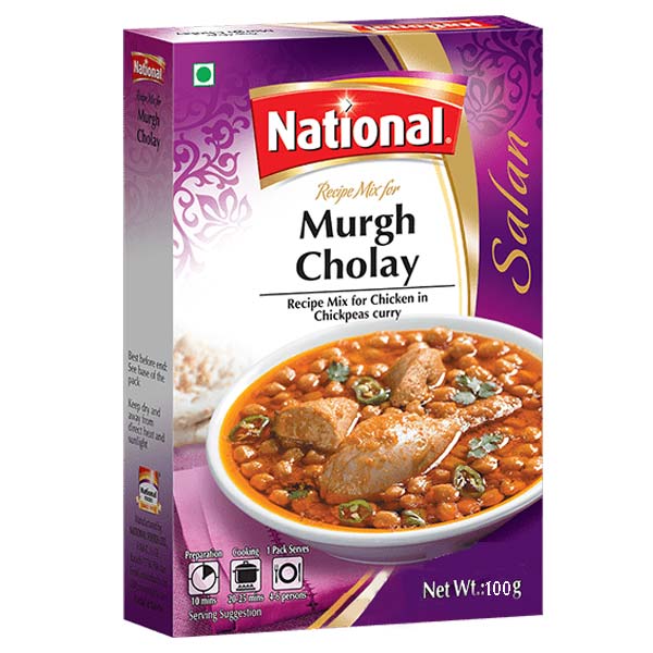National Murgh Cholay 100g @SaveCo Online Ltd