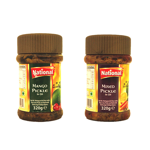 National Pickle 320g Mix&Match OFFER 2 For £1.50 @SaveCo Online Ltd