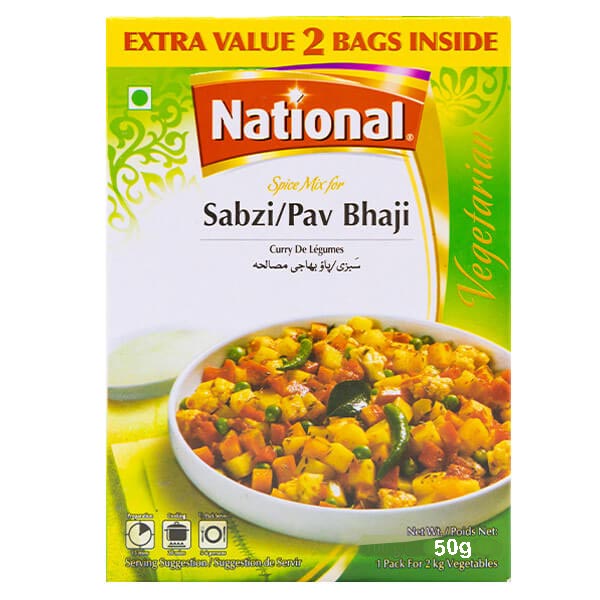 National Sabzi/Pav Bhaji 50g @ SaveCo Online Ltd