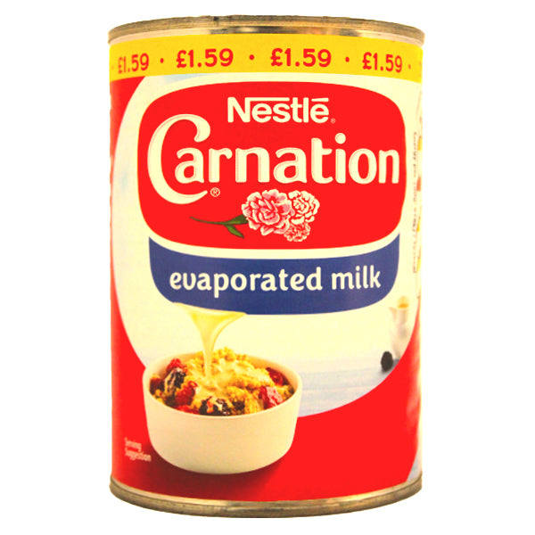 Nestlé Carnation Evaporated Milk 410g @SaveCo Online Ltd