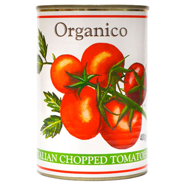 Organico Italian Chopped Tomatoes 400g @SaveCo Online Ltd 