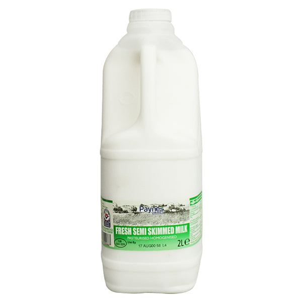 Paynes Dairies Fresh Semi Skimmed Milk 2L @SaveCo Online Ltd