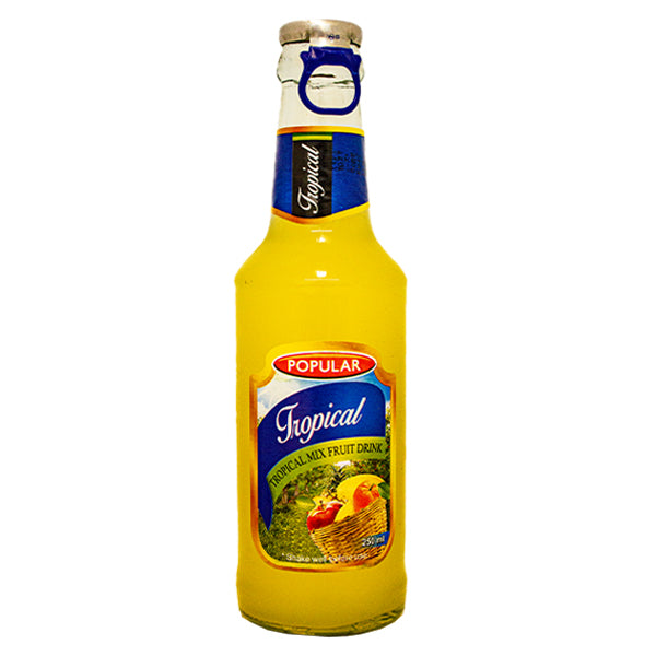 Popular Tropical Mix Fruit Drink 250ml @SaveCo Online Ltd