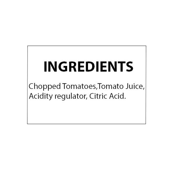 East End Chopped Tomatoes 400g @SaveCo Online Ltd