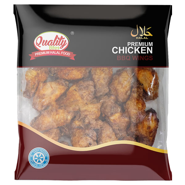 Quality Bites Premium Chicken BBQ Wings 600g @SaveCo Online Ltd