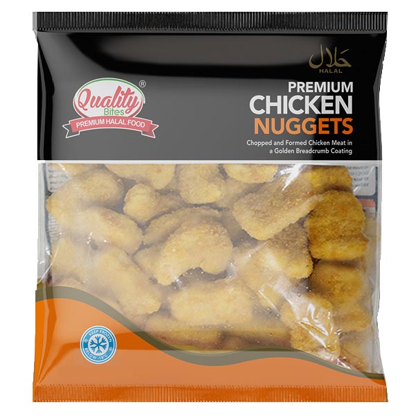 Quality Bites Premium Chicken Nuggets 600g @SaveCo Online Ltd