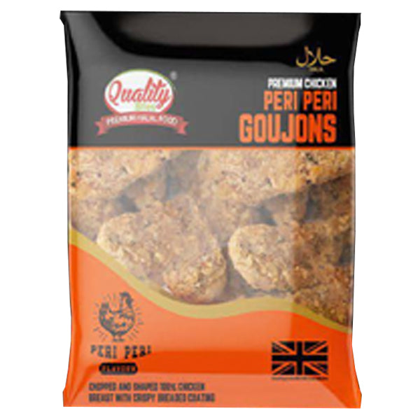 Quality Bites Premium Chicken Peri Peri Goujons 400g @SaveCo Online Ltd