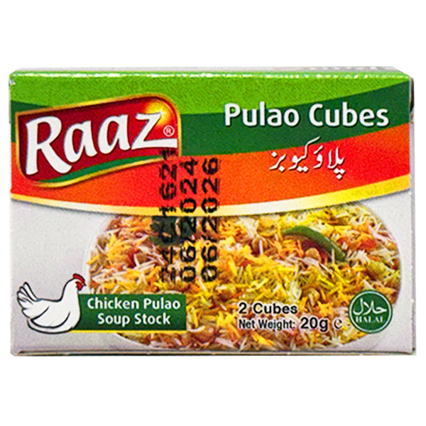 Raaz Pulao Stock Cubes 20g @SaveCo Online Ltd