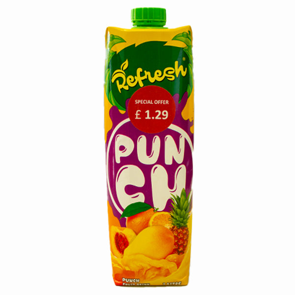 Refresh Punch Fruit Drink 1L @SaveCo Online Ltd