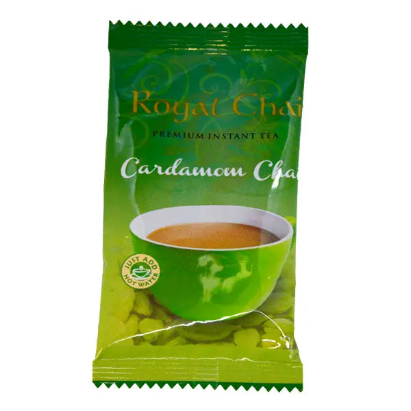 Royal Chai Premium Instant Tea Cardamom Chai Sweetened 20g   @SaveCo Online Ltd