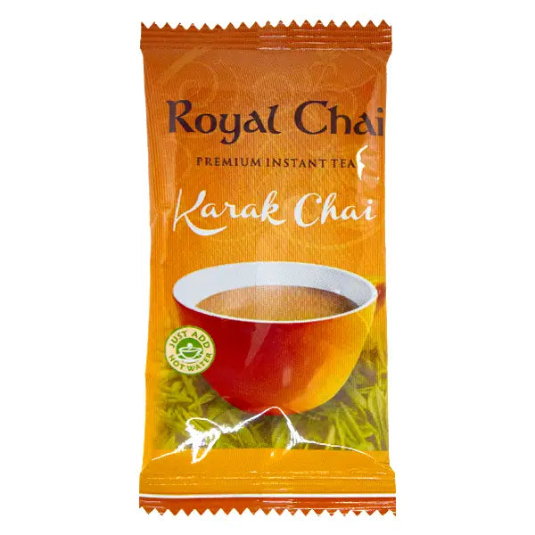 Royal Chai Premium Instant Tea  Karak Chai Sweetened 20g@SaveCo Online Ltd