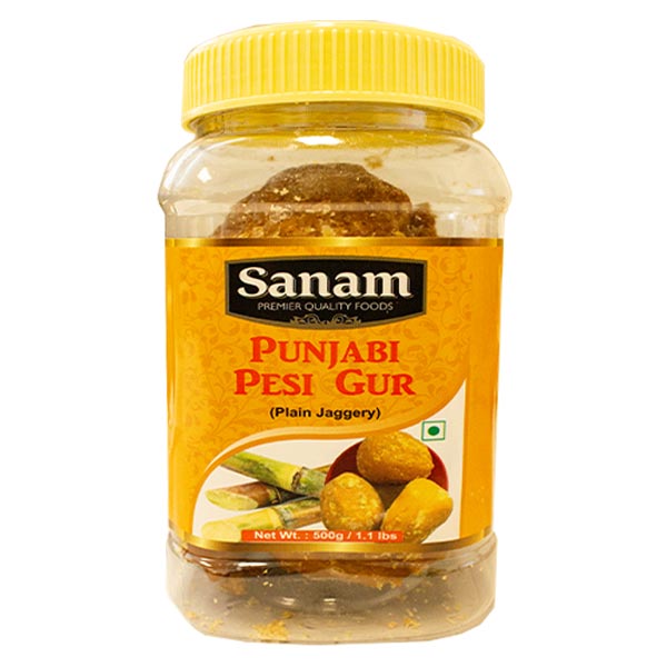 Sanam Punjabi Pesi Gur 500g @SaveCo Online Ltd