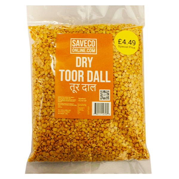 SaveCo Dry Toor Dall 1.5kg @SaveCo Online Ltd