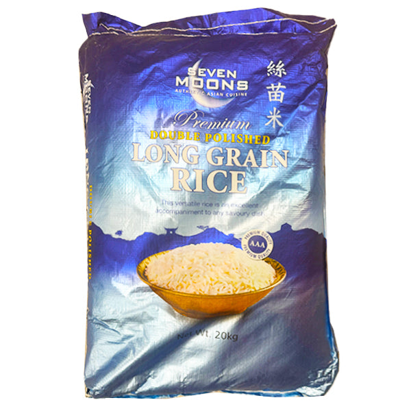 Seven Moons Long Grain Rice 20kg @SaveCo Online Ltd