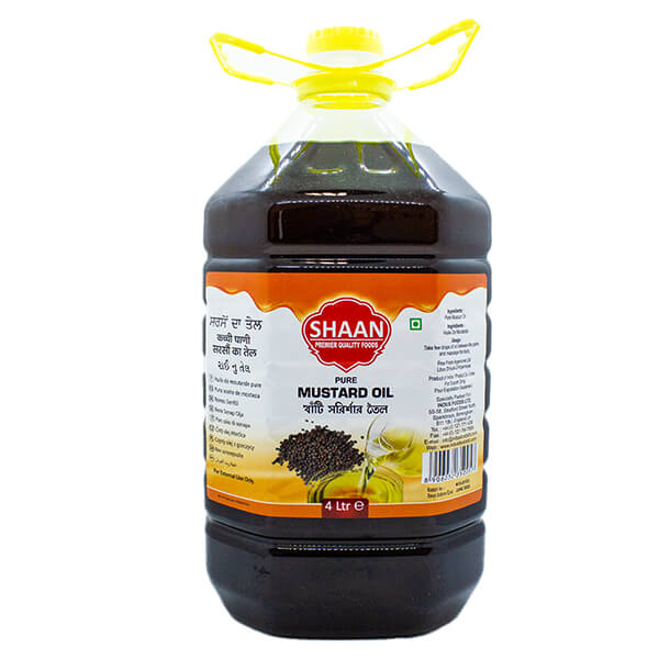 Shaan Pure Mustard Oil 4L @SaveCo Online Ltd