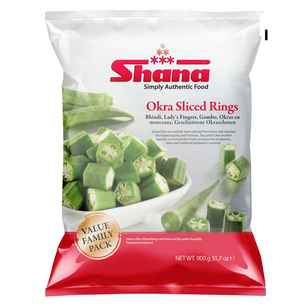 Shana Sliced Okra Ring 900g @SaveCo Online Ltd