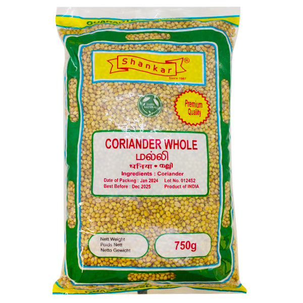 Shankar Coriander Whole 750g @SaveCo Online Ltd