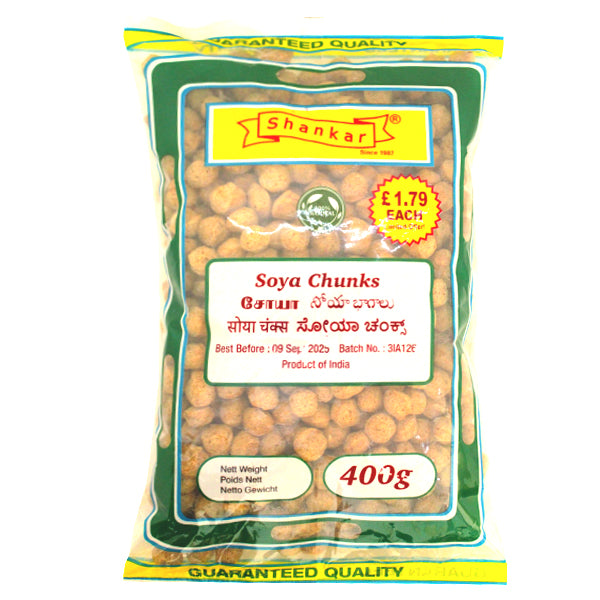 Shankar Soya Chunks (Medium) 400g @SaveCo Online Ltd