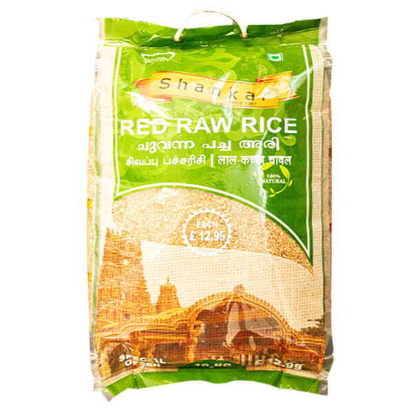 Shankar Red Raw Rice 10kg @SaveCo Online Ltd