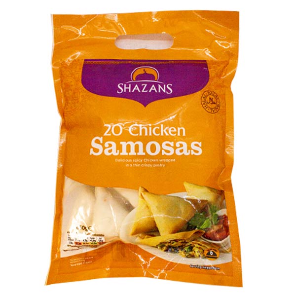 Shazans Chicken Samosa 650g @SaveCo Online Ltd