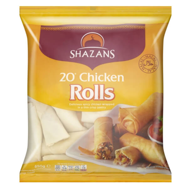Shazans 20 Chicken Rolls @SaveCo Online Ltd