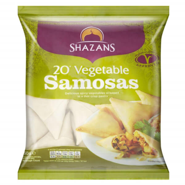 Shazans 20 Vegetable Samosa