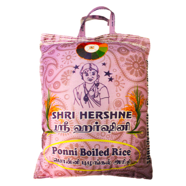 Shri Hershne Ponni Boiled Rice 10kg @SaveCo Online Ltd