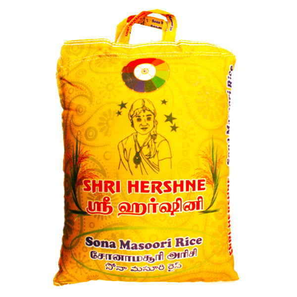 Shri Hershne Sona Masoori Rice 10kg @SaveCo Online Ltd