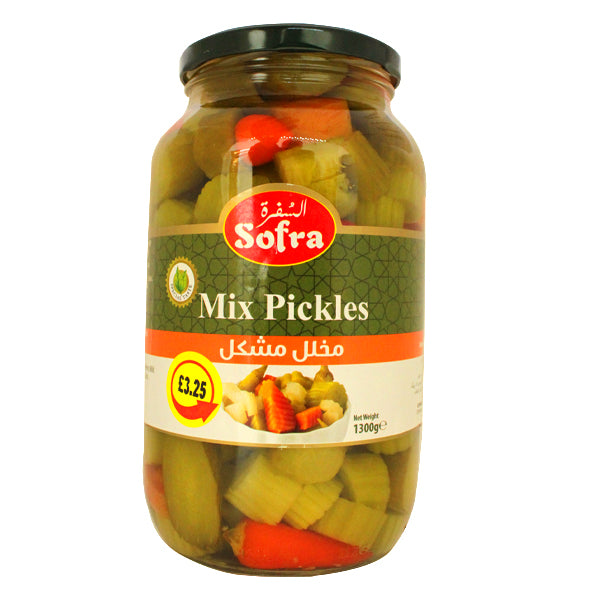 Sofra Mix Pickles 1.3kg @SaveCo Online Ltd