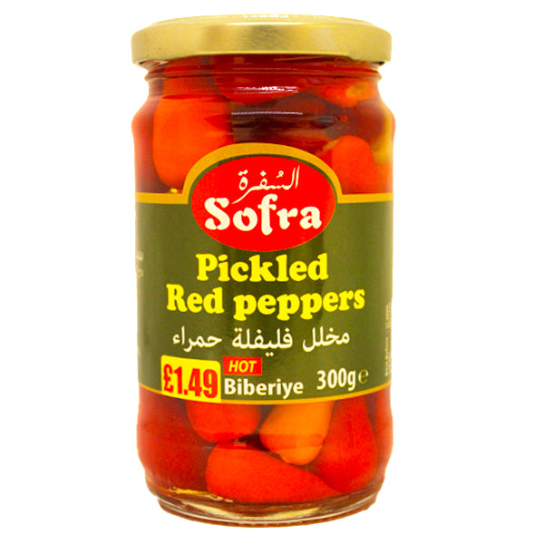 Sofra Pickled Red Peppers 300g @SaveCo Online Ltd