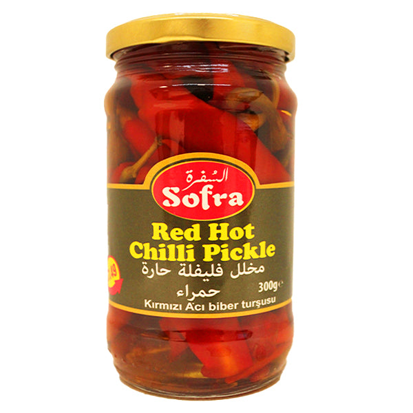 Sofra Red Hot Chilli Pickle 300g @SaveCo Online Ltd