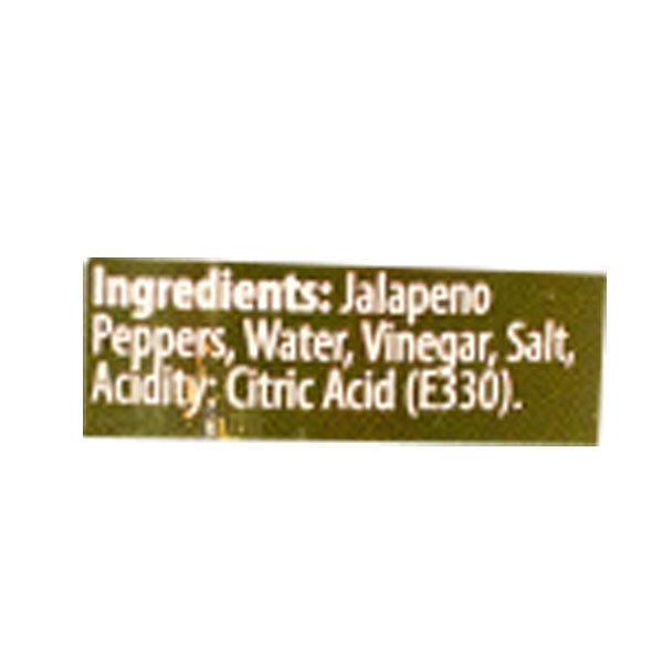 Sofra Sliced Green Jalapeno 480g @SaveCo Online Ltd