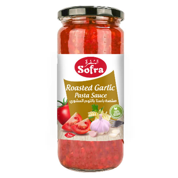 Sofra Roasted Garlic Pasta Sauce 465g @SaveCo Online Ltd