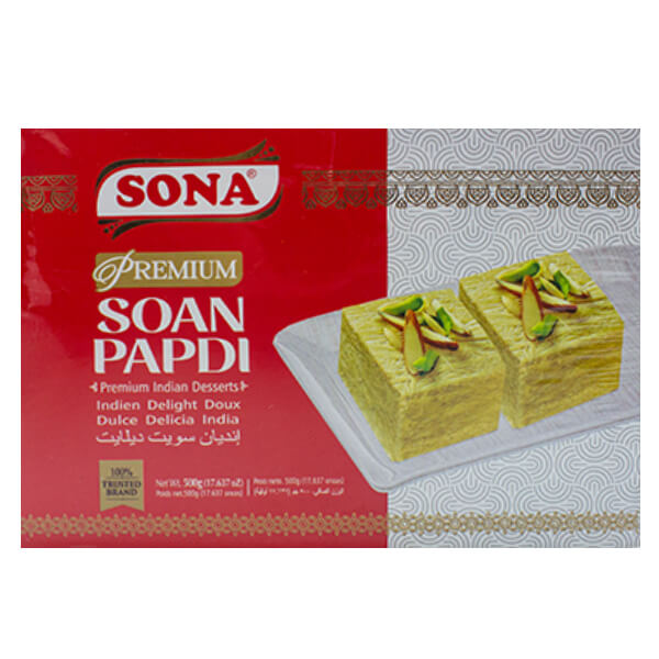 Sona Premium Soan Papdi 500g @SaveCo Online Ltd