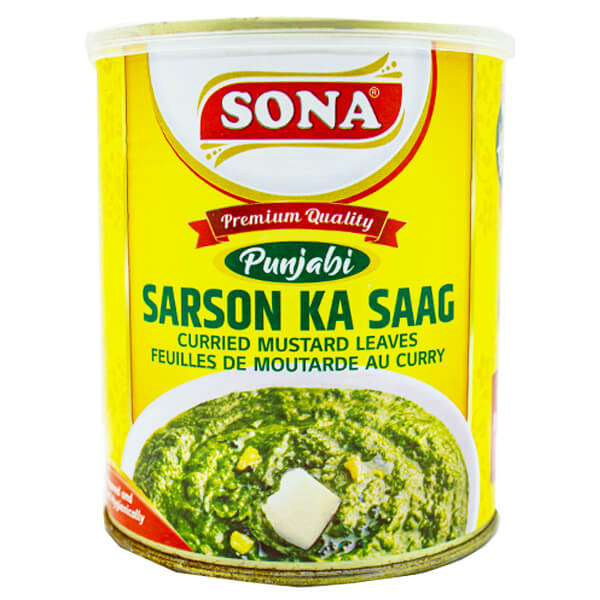 Sona Punjabi Sarson Ka Saag 850g  | Indian Supermarket Online | SaveCo Online Ltd