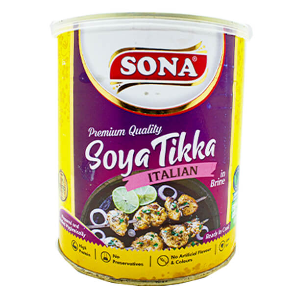 Sona Soya Tikka Italian In Brine 850g @SaveCo Online Ltd