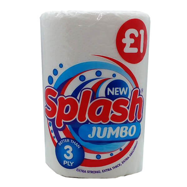 Splash kitchen roll 3ply @ SaveCo Online Ltd