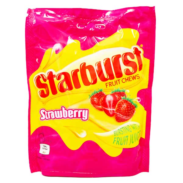 Starburst Fruit Chews Strawberry 138g @SaveCo Online Ltd