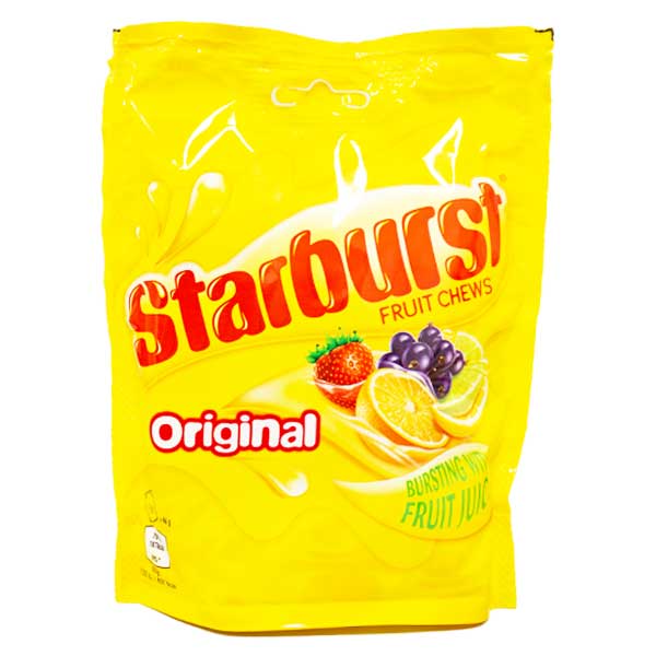 Starburst Fruit Chews Original 127g @SaveCo Online Ltd