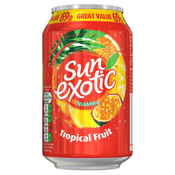 Sun Exotic Tropical 330ml @SaveCo Online Ltd