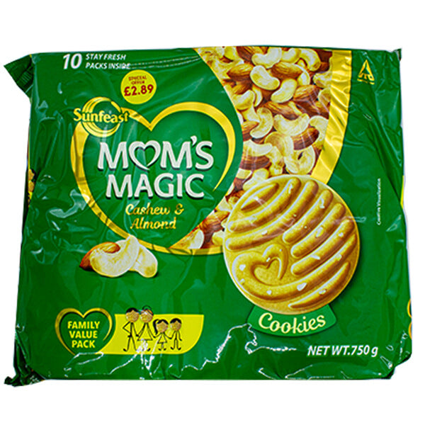 Sunfeast  Moms Magic Cashew & Almond Family Pack 750g @SaveCo Online Ltd 