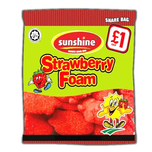 Sunshine Strawberry Foam 120g @SaveCo Online Ltd