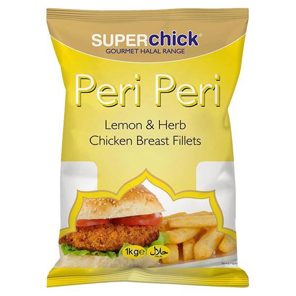 Superchick Peri Peri Lemon & Herb Chicken Breast Fillets MULTI-BUY OFFER 2 for £18