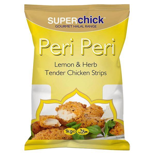 Superchick Peri Peri Lemon & Herb Strips MULTI-BUY OFFER 2 for £18