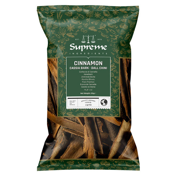 Supreme Cassia Bark Cinnamon 50g @SaveCo Online Ltd