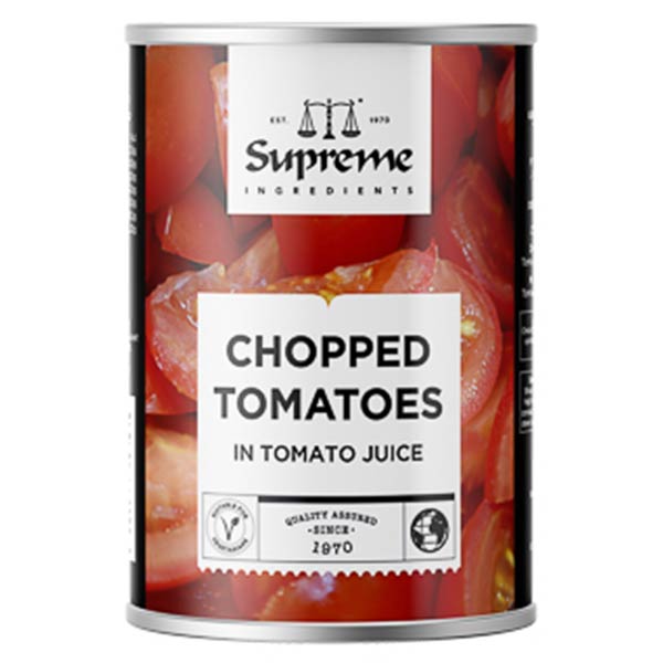 Supreme chopped tomatoes 400g @SaveCo Online Ltd