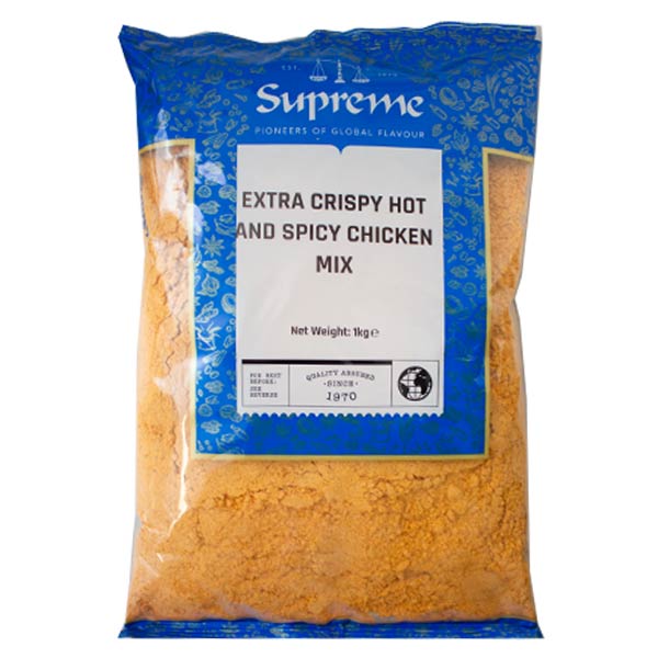 Supreme Extra Crispy Hot & Spicy Chicken Mix 1kg @SaveCo Online Ltd